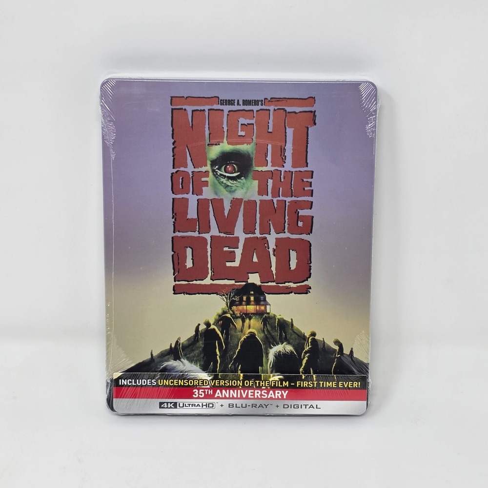 Night Of The Living Dead 1990 4K UHD‎ Blu Ray Digital Steelbook Tom Savini
